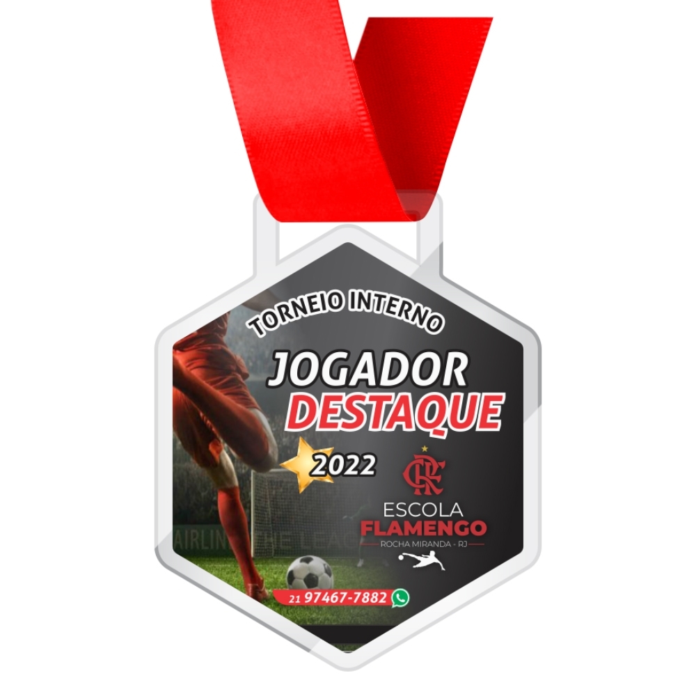 MEDALHA DE ACRÍLICO-MDA24